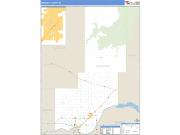 Minidoka County, ID <br /> Wall Map <br /> Zip Code <br /> Basic Style 2024 Map