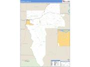 Nez Perce County, ID <br /> Wall Map <br /> Zip Code <br /> Basic Style 2024 Map