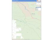 Shoshone County, ID <br /> Wall Map <br /> Zip Code <br /> Basic Style 2024 Map
