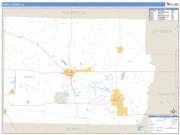 Perry County, IL <br /> Wall Map <br /> Zip Code <br /> Basic Style 2024 Map
