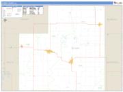 Stark County, IL <br /> Wall Map <br /> Zip Code <br /> Basic Style 2024 Map