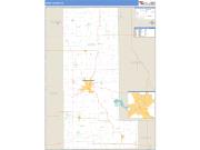 Miami County, IN <br /> Wall Map <br /> Zip Code <br /> Basic Style 2024 Map