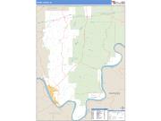 Perry County, IN <br /> Wall Map <br /> Zip Code <br /> Basic Style 2024 Map