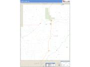Chase County, KS <br /> Wall Map <br /> Zip Code <br /> Basic Style 2024 Map