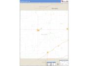 Decatur County, KS <br /> Wall Map <br /> Zip Code <br /> Basic Style 2024 Map