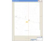 Hamilton County, KS <br /> Wall Map <br /> Zip Code <br /> Basic Style 2024 Map