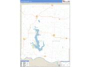 Jefferson County, KS <br /> Wall Map <br /> Zip Code <br /> Basic Style 2024 Map