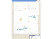 Osage County, KS <br /> Wall Map <br /> Zip Code <br /> Basic Style 2024 Map