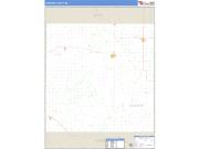 Osborne County, KS <br /> Wall Map <br /> Zip Code <br /> Basic Style 2024 Map