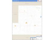 Stafford County, KS <br /> Wall Map <br /> Zip Code <br /> Basic Style 2024 Map