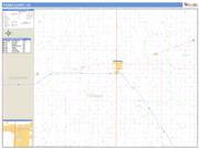 Thomas County, KS <br /> Wall Map <br /> Zip Code <br /> Basic Style 2024 Map