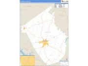 Caldwell County, KY <br /> Wall Map <br /> Zip Code <br /> Basic Style 2024 Map