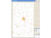 Graves County, KY <br /> Wall Map <br /> Zip Code <br /> Basic Style 2024 Map