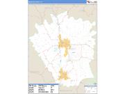 Madison County, KY <br /> Wall Map <br /> Zip Code <br /> Basic Style 2024 Map