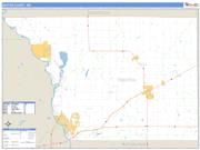Benton County, MN <br /> Wall Map <br /> Zip Code <br /> Basic Style 2024 Map