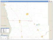 Kittson County, MN <br /> Wall Map <br /> Zip Code <br /> Basic Style 2024 Map