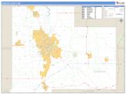 Olmsted County, MN <br /> Wall Map <br /> Zip Code <br /> Basic Style 2024 Map