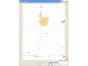 Steele County, MN <br /> Wall Map <br /> Zip Code <br /> Basic Style 2024 Map