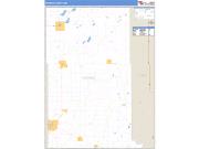 Wadena County, MN <br /> Wall Map <br /> Zip Code <br /> Basic Style 2024 Map