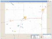 Watonwan County, MN <br /> Wall Map <br /> Zip Code <br /> Basic Style 2024 Map