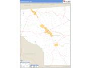 Covington County, MS <br /> Wall Map <br /> Zip Code <br /> Basic Style 2024 Map