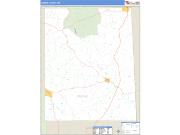 Greene County, MS <br /> Wall Map <br /> Zip Code <br /> Basic Style 2024 Map