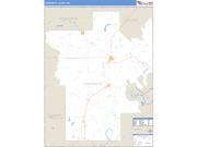 Humphreys County, MS <br /> Wall Map <br /> Zip Code <br /> Basic Style 2024 Map