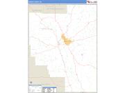 Marion County, MS <br /> Wall Map <br /> Zip Code <br /> Basic Style 2024 Map