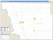 Atchison County, MO <br /> Wall Map <br /> Zip Code <br /> Basic Style 2024 Map