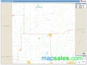 DeKalb County, MO <br /> Wall Map <br /> Zip Code <br /> Basic Style 2024 Map