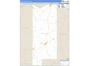 Gasconade County, MO <br /> Wall Map <br /> Zip Code <br /> Basic Style 2024 Map