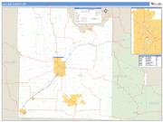 Laclede County, MO <br /> Wall Map <br /> Zip Code <br /> Basic Style 2024 Map