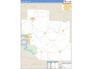 Miller County, MO <br /> Wall Map <br /> Zip Code <br /> Basic Style 2024 Map
