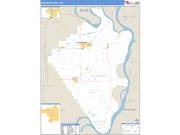 Mississippi County, MO <br /> Wall Map <br /> Zip Code <br /> Basic Style 2024 Map