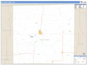 Scotland County, MO <br /> Wall Map <br /> Zip Code <br /> Basic Style 2024 Map