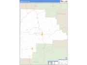 Shannon County, MO <br /> Wall Map <br /> Zip Code <br /> Basic Style 2024 Map