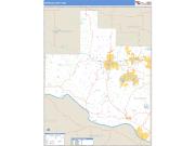 Warren County, MO <br /> Wall Map <br /> Zip Code <br /> Basic Style 2024 Map