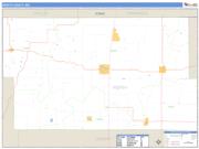 Worth County, MO <br /> Wall Map <br /> Zip Code <br /> Basic Style 2024 Map