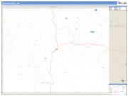Arthur County, NE <br /> Wall Map <br /> Zip Code <br /> Basic Style 2024 Map