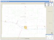 Cheyenne County, NE <br /> Wall Map <br /> Zip Code <br /> Basic Style 2024 Map