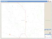 Hayes County, NE <br /> Wall Map <br /> Zip Code <br /> Basic Style 2024 Map