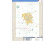 Lancaster County, NE <br /> Wall Map <br /> Zip Code <br /> Basic Style 2024 Map