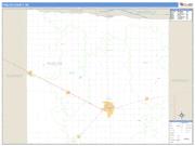 Phelps County, NE <br /> Wall Map <br /> Zip Code <br /> Basic Style 2024 Map