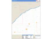 Polk County, NE <br /> Wall Map <br /> Zip Code <br /> Basic Style 2024 Map