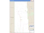 Sioux County, NE <br /> Wall Map <br /> Zip Code <br /> Basic Style 2024 Map