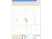 York County, NE <br /> Wall Map <br /> Zip Code <br /> Basic Style 2024 Map