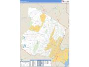 Essex County, NJ <br /> Wall Map <br /> Zip Code <br /> Basic Style 2024 Map