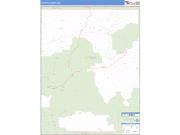 Catron County, NM <br /> Wall Map <br /> Zip Code <br /> Basic Style 2024 Map