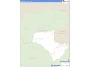 Los Alamos County, NM <br /> Wall Map <br /> Zip Code <br /> Basic Style 2024 Map