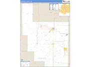 Roosevelt County, NM <br /> Wall Map <br /> Zip Code <br /> Basic Style 2024 Map